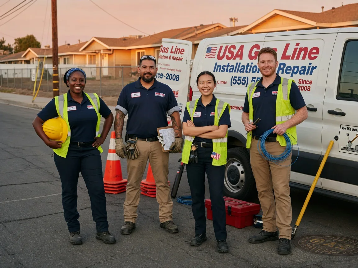 Gas Line Installation company in Oriental, NC